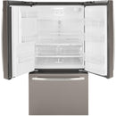 GE 36-inch, 25.6 cu. ft. French 3-Door Refrigerator GFE26JMMES