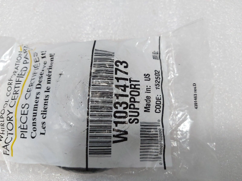 Whirlpool Dryer Drum Support Roller (WPW10314173)
