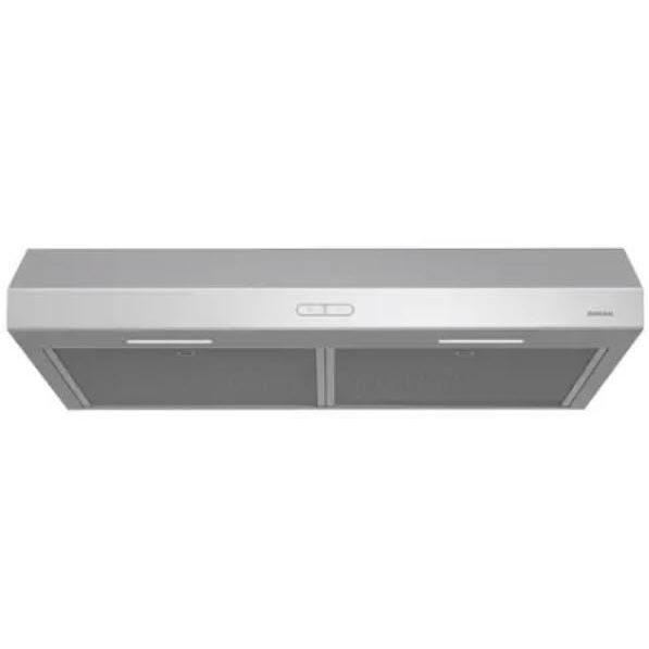 Broan 36-inch Glacier BCDF1 Under Cabinet Range Hood BCDF136SS