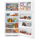 Frigidaire 30-inch, 18 cu.ft. Freestanding Top Freezer Refrigerator with LED Lighting FFHT1832TP