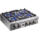 Forno 34-inch Gas Rangetop with 5 Burners FCTGS5751-30FCTGS575130