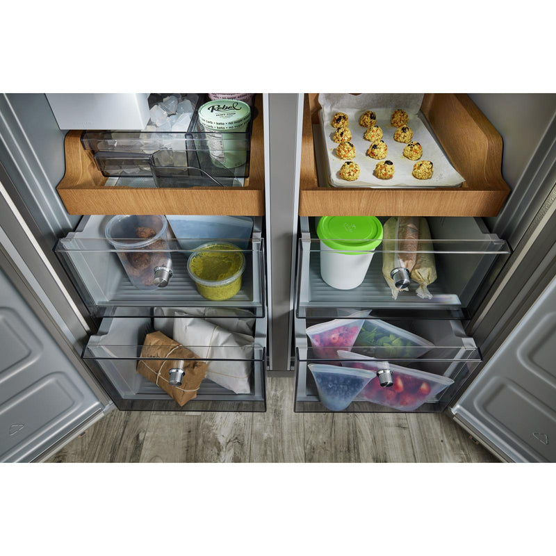 (KRQC506MPS) KitchenAid 36-inch, 19.4 cu. ft. Counter-Depth 4-Door Refrigerator with PrintShield? Finish KRQC506MPS