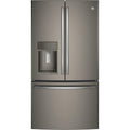 GE Profile 36-inch, 27.8 cu. ft. French 3-Door Refrigerator with Ice and Water PFE28KMKES