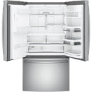 GE Profile 36-inch, 22.2 cu.ft. Counter-Depth French 3-Door Refrigerator with Keurig® K-Cup® Brewing System PYE22PSKSS