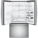 GE Profile 36-inch, 22.2 cu.ft. Counter-Depth French 3-Door Refrigerator with Keurig® K-Cup® Brewing System PYE22PSKSSPYE22PSKSS