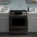 GE Profile 30-inch Slide-In Gas Range with Convection Technology PGS930BELTSPGS930BELTS