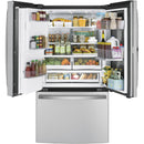 GE Profile 36-inch, 27.7 cu. ft. French 3-Door Refrigerator PFD28KYNFS (PFD28KYNFS)