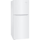 Frigidaire 24-inch, 10.1 cu. ft. Top Freezer Refrigerator FFET1022UWFFET1022UW