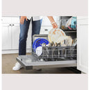 GE 24-inch Built-In Dishwasher with Water Leak Sensor GDF460PGTWW (White) (GDF460PGTWW)