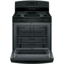 GE 30-inch Freestanding Gas Range JGB635DEKBB