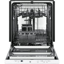 GE 24-inch Built-in Dishwasher with Sanitize Option GDT225SGLWW (White) (GDT225SGLWW)