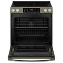 GE 30-inch Slide-in Electric Range with Convection Technology GRS600AVES (GRS600AVES)