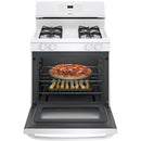 Hotpoint 30-inch Freestanding Gas Range RGBS400DMWWRGBS400DMWW