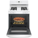 Hotpoint 30-inch Freestanding Gas Range RGBS400DMWW