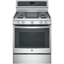 GE Profile 30-inch Freestanding Gas Range with Convection Technology PGB911ZEJSSPGB911ZEJSS