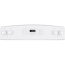 GE 30-inch Freestanding Electric Range with Self-Clean Oven JB258DM (White) (JB258DMWW)