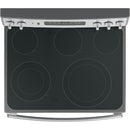 GE 30-inch Freestanding Electric Range with Convection JB655YK (Fingerprint-Resistant Stainless)JB655YKFS