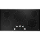 GE 36-inch Built-in Electric Cooktop JEP5036STSSJEP5036STSS