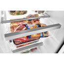 Whirlpool 33-inch, 21.0 cu. ft. Side-By-Side Refrigerator WRS321SDHZ (Fingerprint-Resistant Stainless) (WRS321SDHZ)