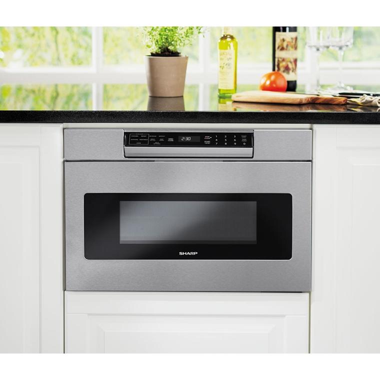 Sharp 24-inch, 1.2 cu. ft. Drawer Microwave Oven SMD2470AS-Y