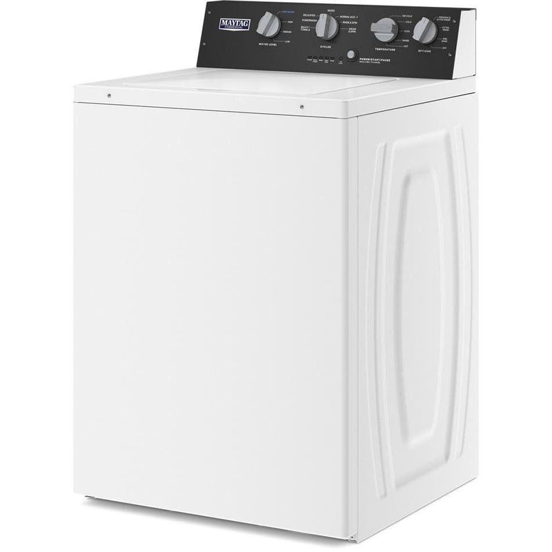 Maytag Commercial Laundry 3.5 cu. ft. Top Loading Washer with Dual-Action Agitator MVWP586GW (MVWP586GW)