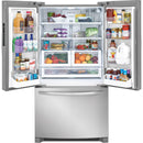 Frigidaire 36-inch, 27.6 cu. ft. French 3-Door Refrigerator FFHN2750TS