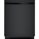 GE 24-inch Built-in Dishwasher with Sanitize Option GDT226SGLBB (Black) (GDT226SGLBB)