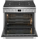 Frigidaire Professional 36-inch Freestanding Dual-Fuel Range with Convection Technology PCFD3670AF (PCFD3670AF)