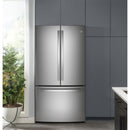GE Profile 36-inch, 23.1 cu. ft. Counter-Depth French 3-Door Refrigerator with Interior Ice Maker PWE23KYNFSPWE23KYNFS