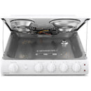 Hotpoint 24-inch Freestanding Electric Range RAS240DMWW