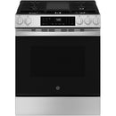 GE 30-inch Slide-in Gas Range with Griddle GGS500PVSS