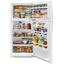 Whirlpool 28-inch, 14.3 cu. ft. Top Freezer Refrigerator WRT314TFDW