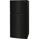 Frigidaire 30-inch, 20 cu.ft. Freestanding Top Freezer Refrigerator with LED Lighting FFHT2045VB