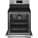Frigidaire Gallery 30-inch Freestanding Electric Range with Convection Technology FGEF3036TFFGEF3036TF