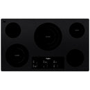 Whirlpool 36-inch, Built-in Electric Cooktop with FlexHeat™ Element WCE97US6KBWCE97US6KB
