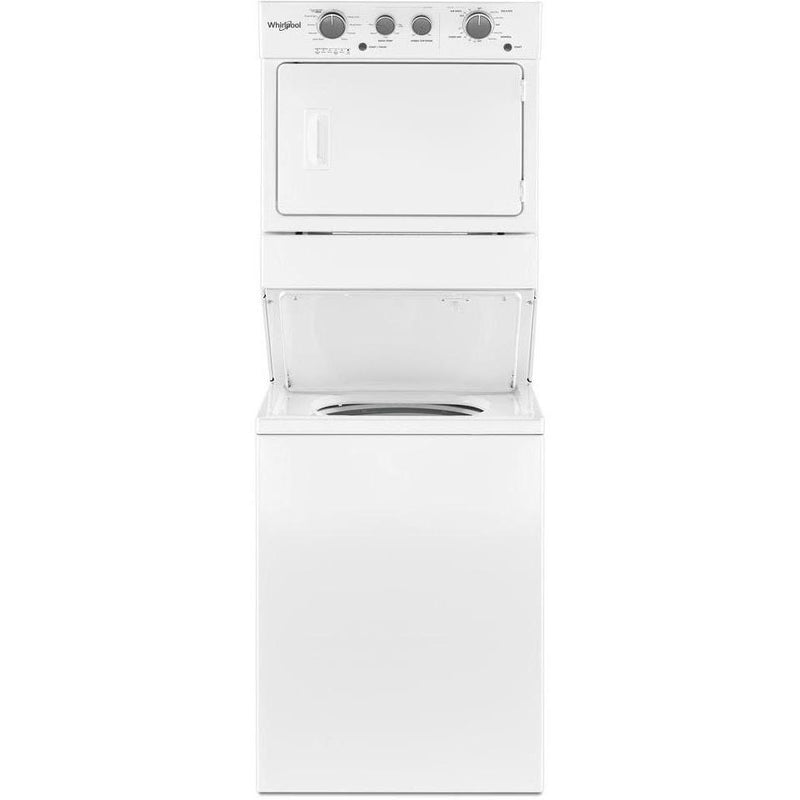 Whirlpool Stacked Washer/Dryer Gas Laundry Center WGT4027HW
