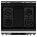 GE 30-inch Slide-in Gas Range with Griddle GGS500SVSSGGS500SVSS