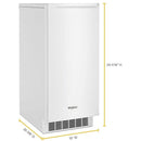 Whirlpool 15-inch Ice Machine WUI75X15HWWUI75X15HW