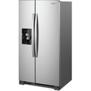 Whirlpool 33-inch, 21.0 cu. ft. Side-By-Side Refrigerator WRS321SDHZ (Fingerprint-Resistant Stainless)WRS321SDHZ