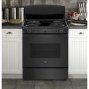 GE 30-inch Freestanding Electric Range JBS460DMBB