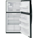 GE 33-inch, 21.2 cu. ft. Top Freezer Refrigerator with Ice Maker GIE21GTHBB