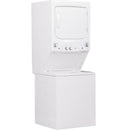 GE Stacked Washer/Dryer Electric Laundry Center GUV27ESSMWWGUV27ESSMWW