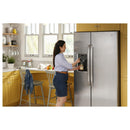 GE 33-inch, 23 cu. ft. Side-By-Side Refrigerator with Water and Ice Dispensing System GSS23GYPFSGSS23GYPFS