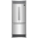 Forno 17.48 cu. ft. French 3-Door Refrigerator FFFFD1974-35SGFFFFD197435SG