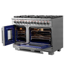 Forno Capriasca 48-inch Freestanding Dual Fuel Range FFSGS6387-48FFSGS638748