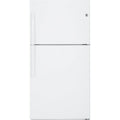 GE 33-inch, 21.2 cu. ft. Top Freezer Refrigerator with Ice Maker GIE21GTHWW