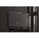 GE Profile 36-inch, 22.2 cu.ft. Counter-Depth French 3-Door Refrigerator with Water and Ice Dispensing System PYE22KBLTSPYE22KBLTS