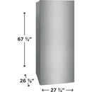 Frigidaire 16 cu. ft. Upright Freezer FFUE1626AVFFUE1626AV