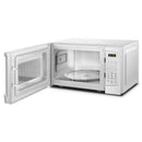 Danby 17-inch, 0.7 cu.ft. Countertop Microwave Oven with Auto Defrost DBMW0720BWWDBMW0720BWW