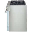 KitchenAid 36-inch Freestanding Gas Range with Even-Heat™ True Convection KFGC506JMBKFGC506JMB